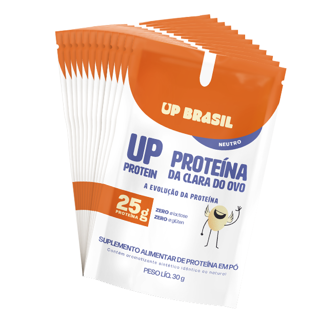 Kit UP Protein Sabor Neutro 30g c/12 unidades
