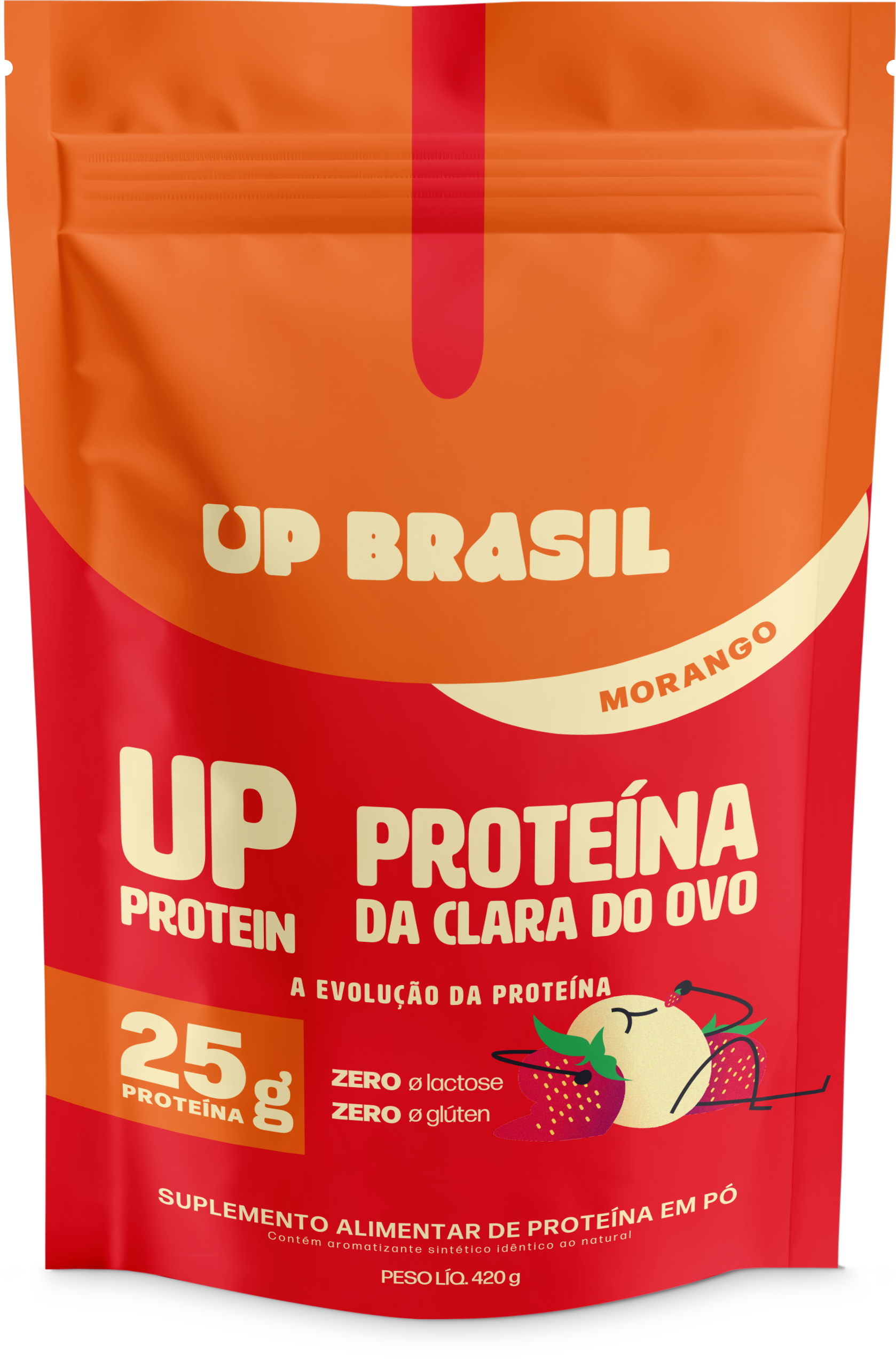 UP Protein 420g - Morango